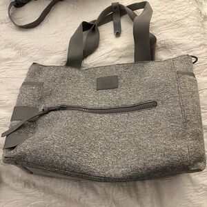 Dagne Dover Wade Diaper Tote Heather Grey